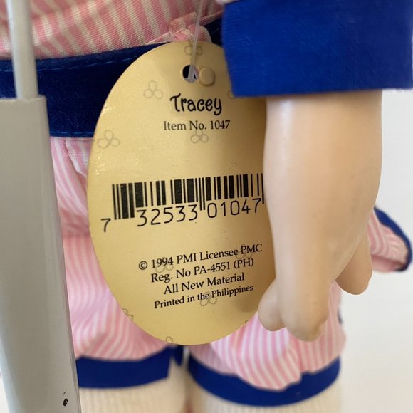 Precious Moments Tracey in Baseball Clothes Vintage Item No. 1047         - 12 - Picture 4 of 4